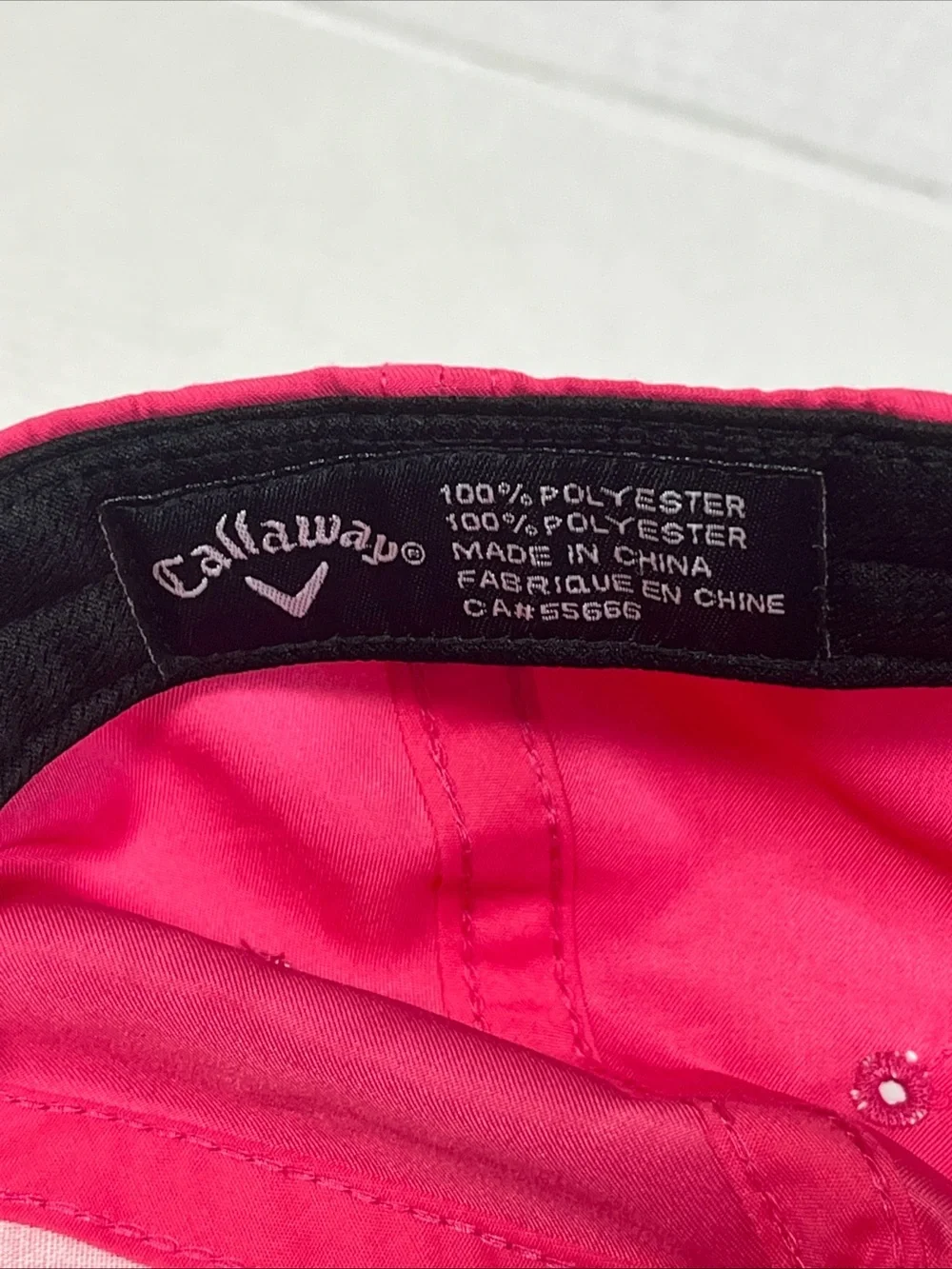 Callaway Speed Game XR Odyssey Big Bertha Womens Pink Hat Cap Athletic Outdoors